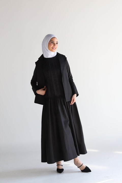 Rich black set - Timeless Boutique Kuwait