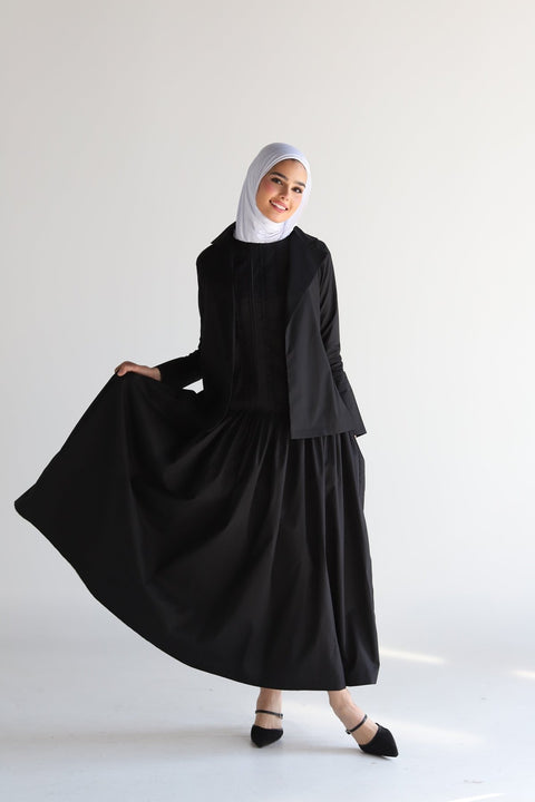 Rich black set - Timeless Boutique Kuwait
