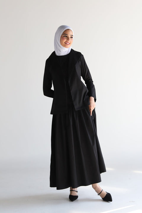 Rich black set - Timeless Boutique Kuwait