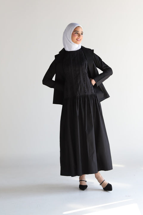 Rich black set - Timeless Boutique Kuwait