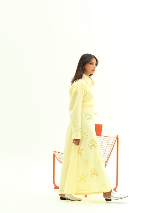 Riviera - Yellow dress - Timeless Boutique Kuwait