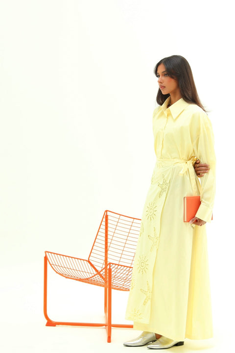 Riviera - Yellow dress - Timeless Boutique Kuwait