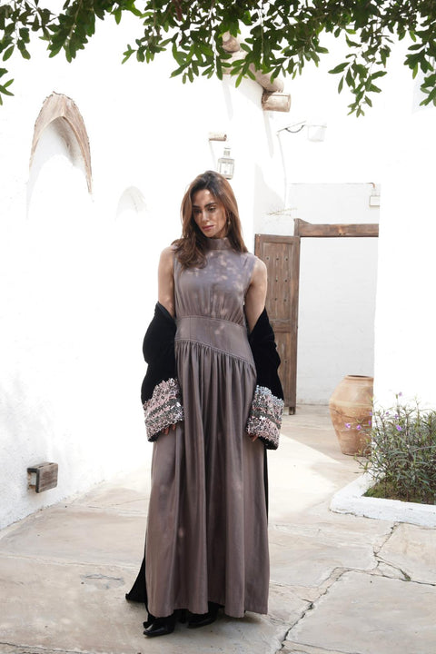 Rose Gold Kaftan - Timeless Boutique Kuwait