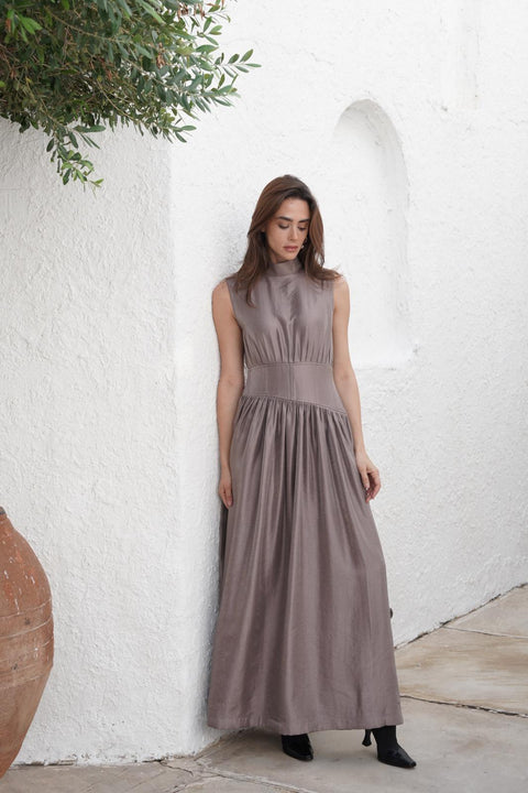 Rose Gold Kaftan - Timeless Boutique Kuwait
