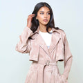 Satin Trench Set - Timeless Boutique Kuwait