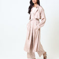 Satin Trench Set - Timeless Boutique Kuwait