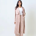 Satin Trench Set - Timeless Boutique Kuwait