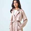 Satin Trench Set - Timeless Boutique Kuwait