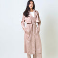 Satin Trench Set - Timeless Boutique Kuwait