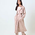 Satin Trench Set - Timeless Boutique Kuwait