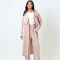 Satin Trench Set - Timeless Boutique Kuwait