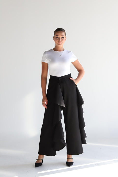 Tb Black pants - Timeless Boutique Kuwait