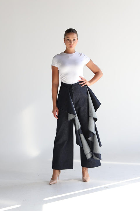 Tb Denim pants - Timeless Boutique Kuwait