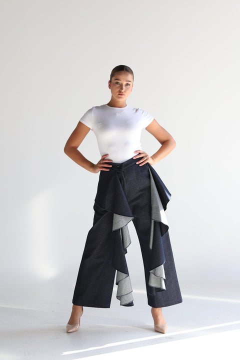Tb Denim pants - Timeless Boutique Kuwait