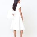 White Midi Dress - Timeless Boutique Kuwait