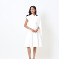White Midi Dress - Timeless Boutique Kuwait