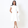 White Midi Dress - Timeless Boutique Kuwait