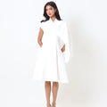White Midi Dress - Timeless Boutique Kuwait